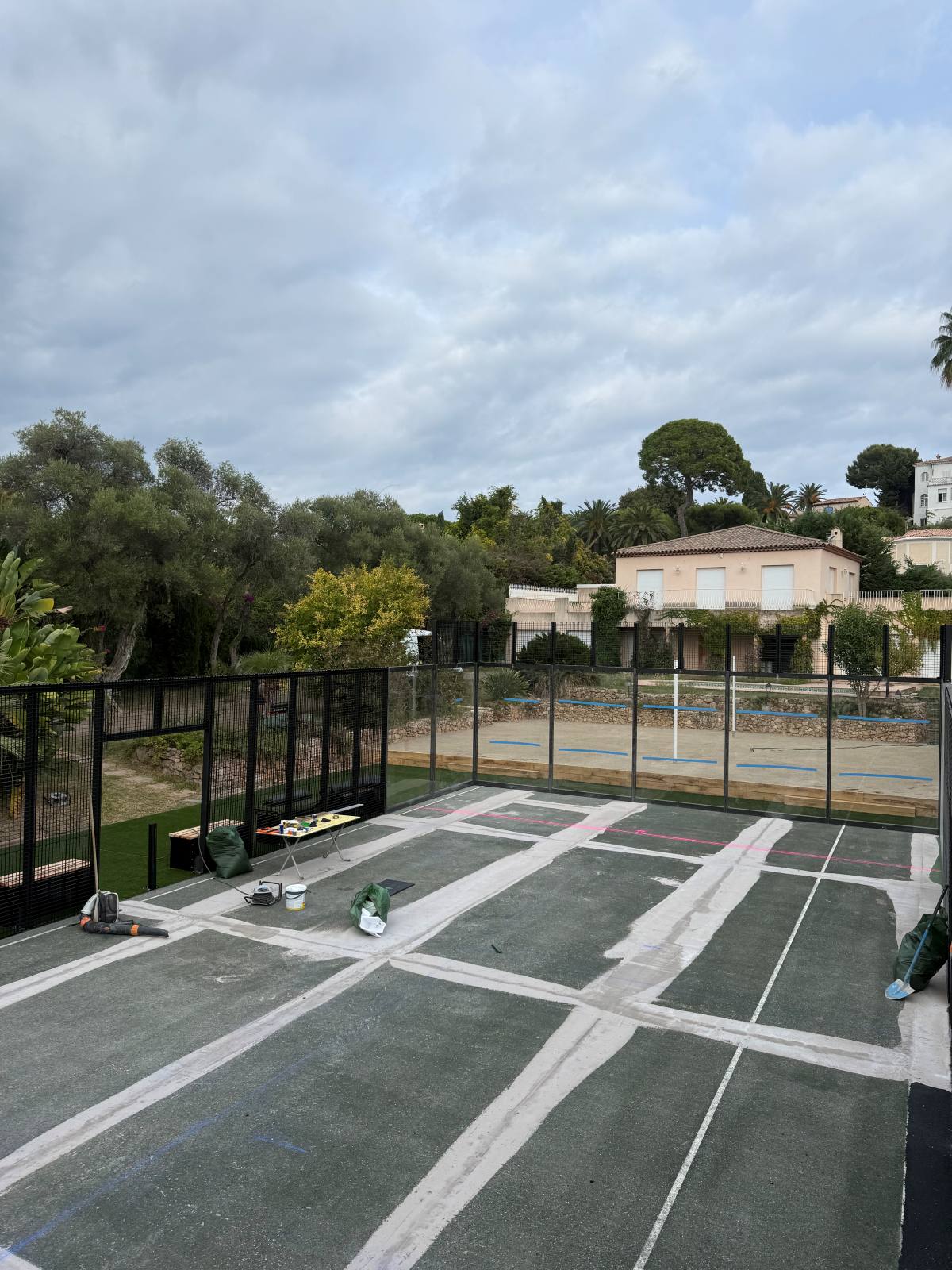 Antibes — Beach-volley & padel — avancement du chantier, photo 10 sur 11