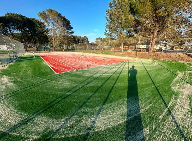 Fitness de plein air — chantier RDJ Presta