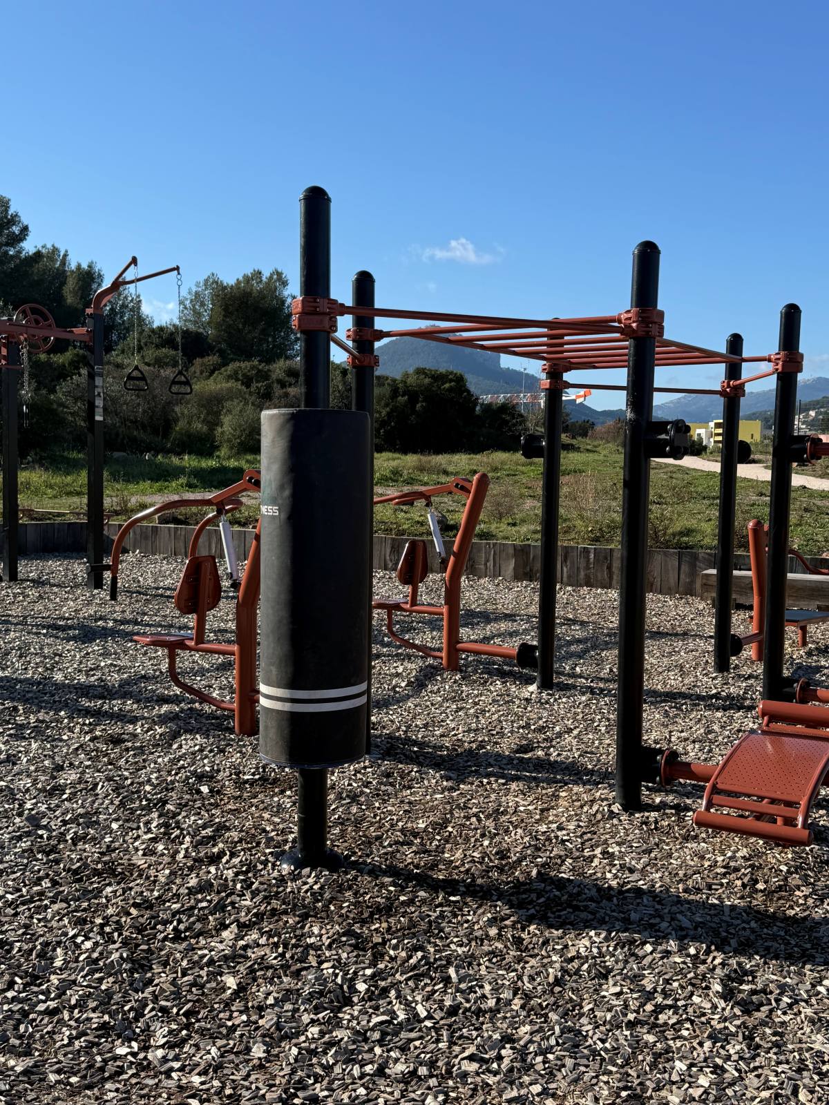 Fitness de plein air — chantier RDJ Presta