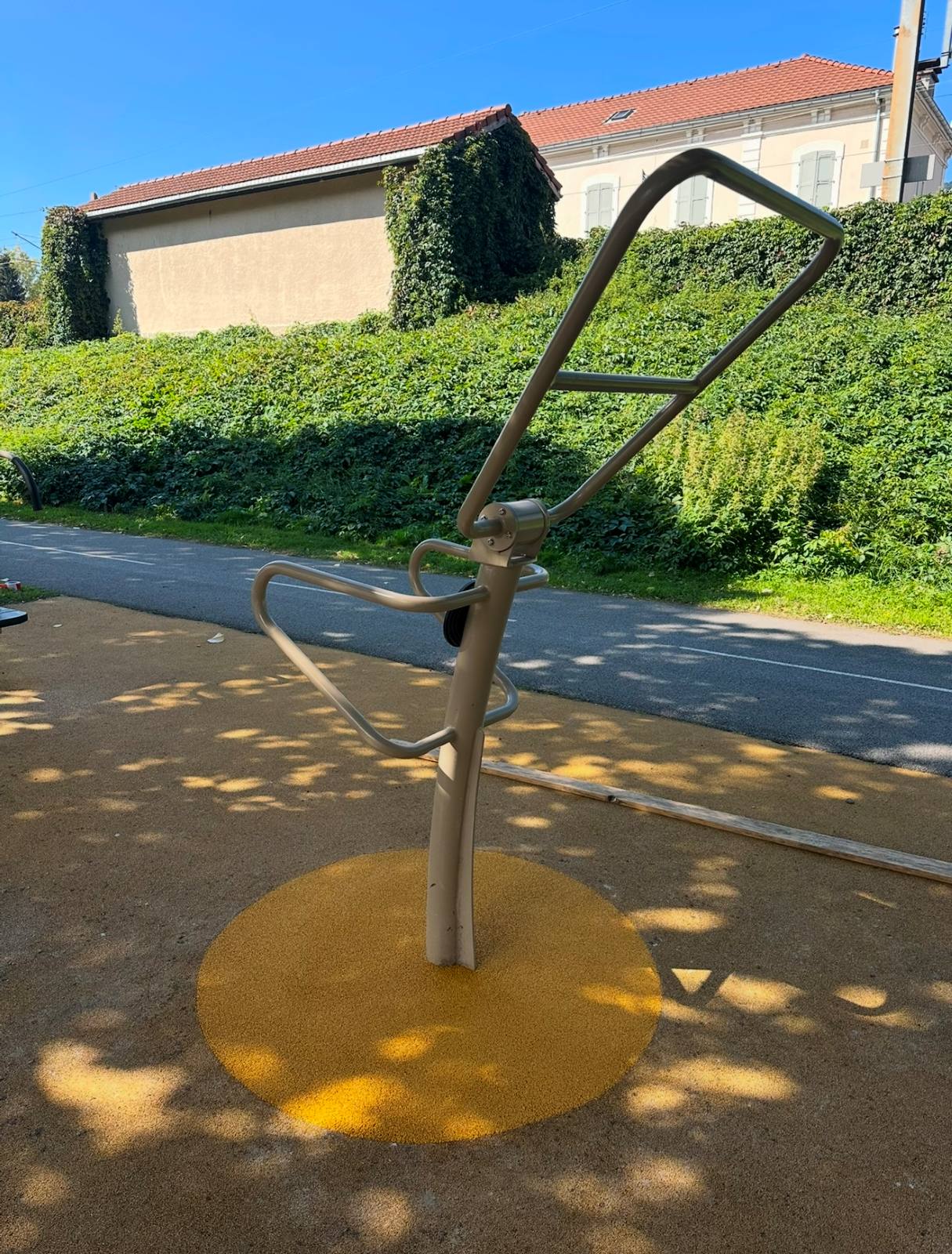 Fitness de plein air — chantier RDJ Presta