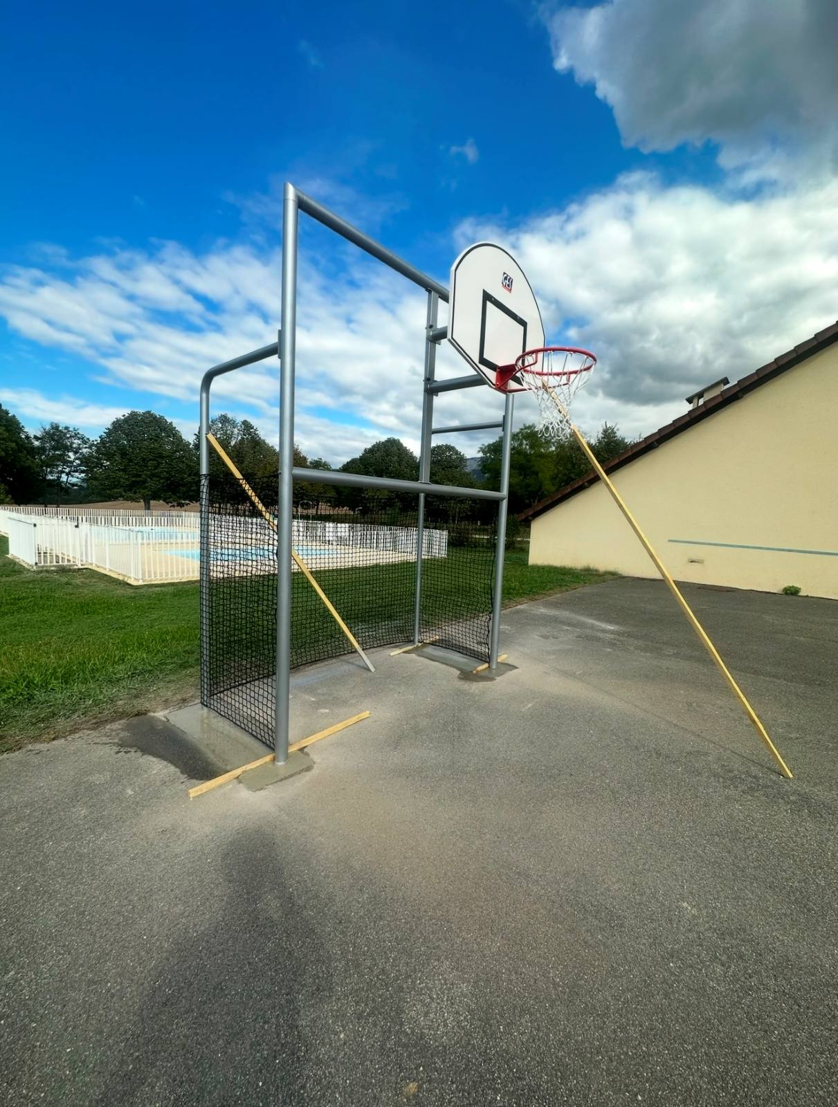 Fitness de plein air — chantier RDJ Presta