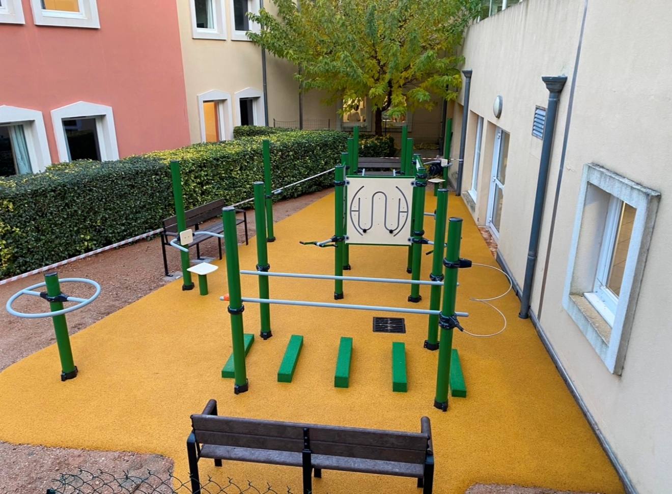 Appareils de motricité — chantier RDJ Presta
