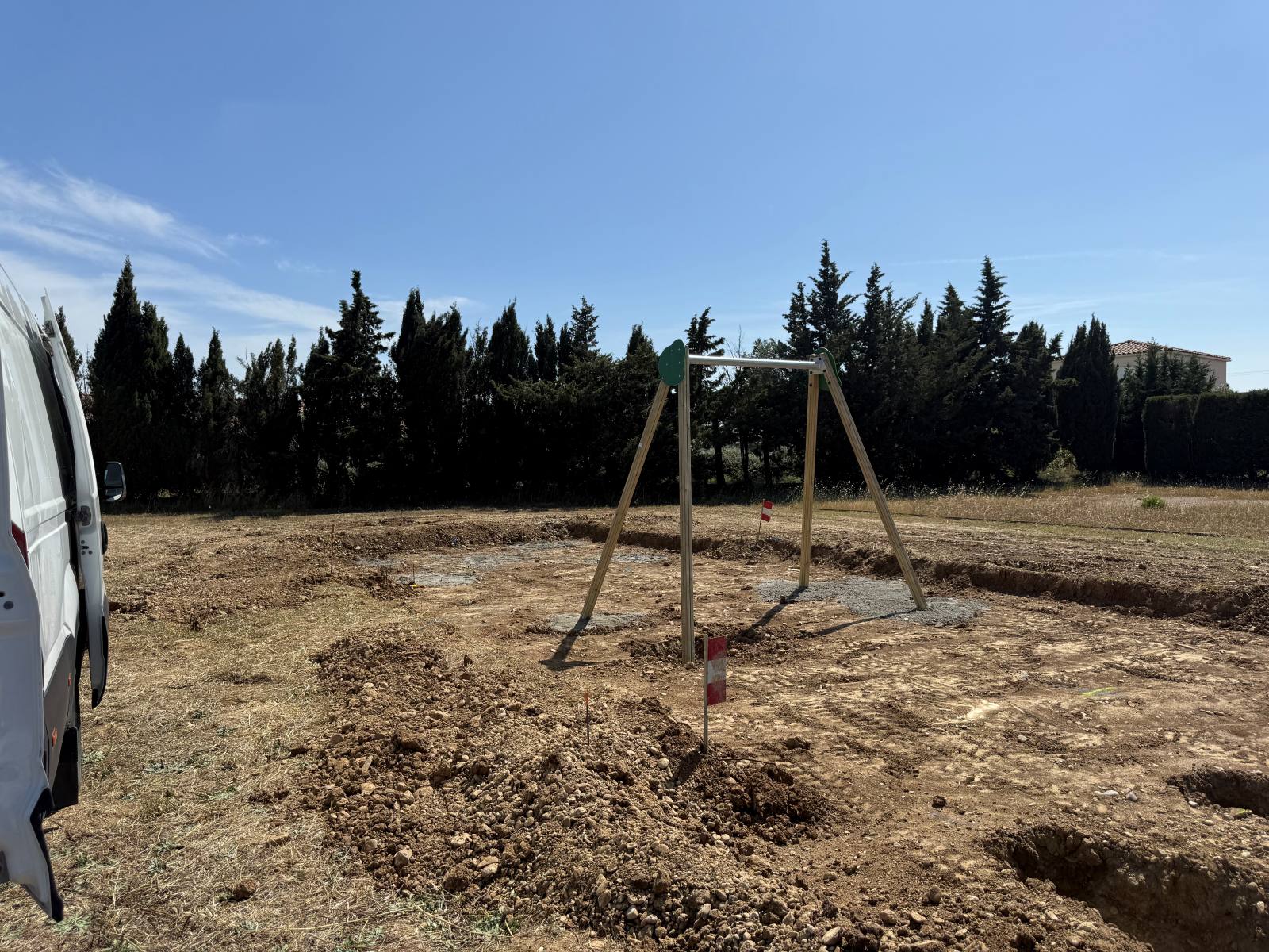Roubia — avancement du chantier, photo 1 sur 3
