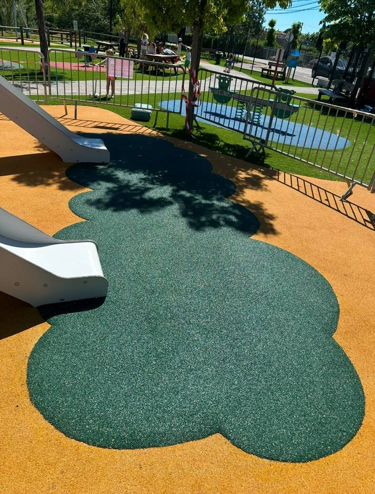 Sols amortissants — chantier RDJ Presta