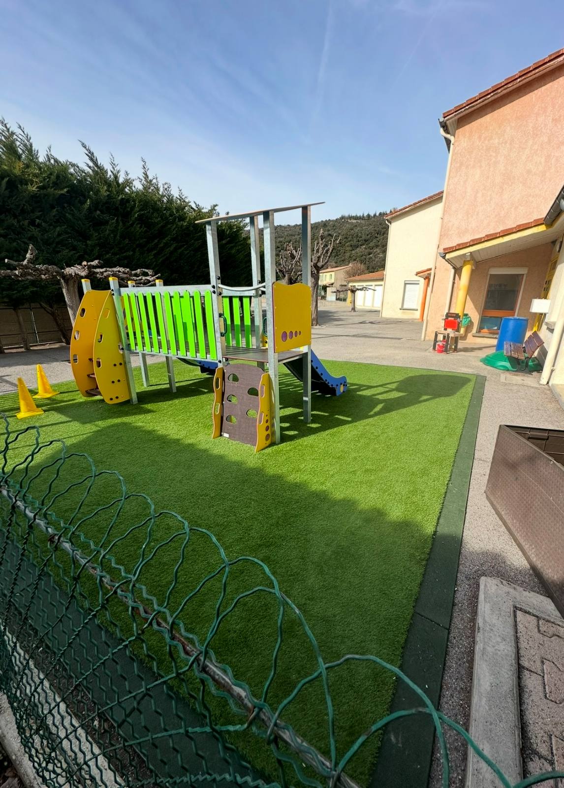 Sols amortissants — chantier RDJ Presta