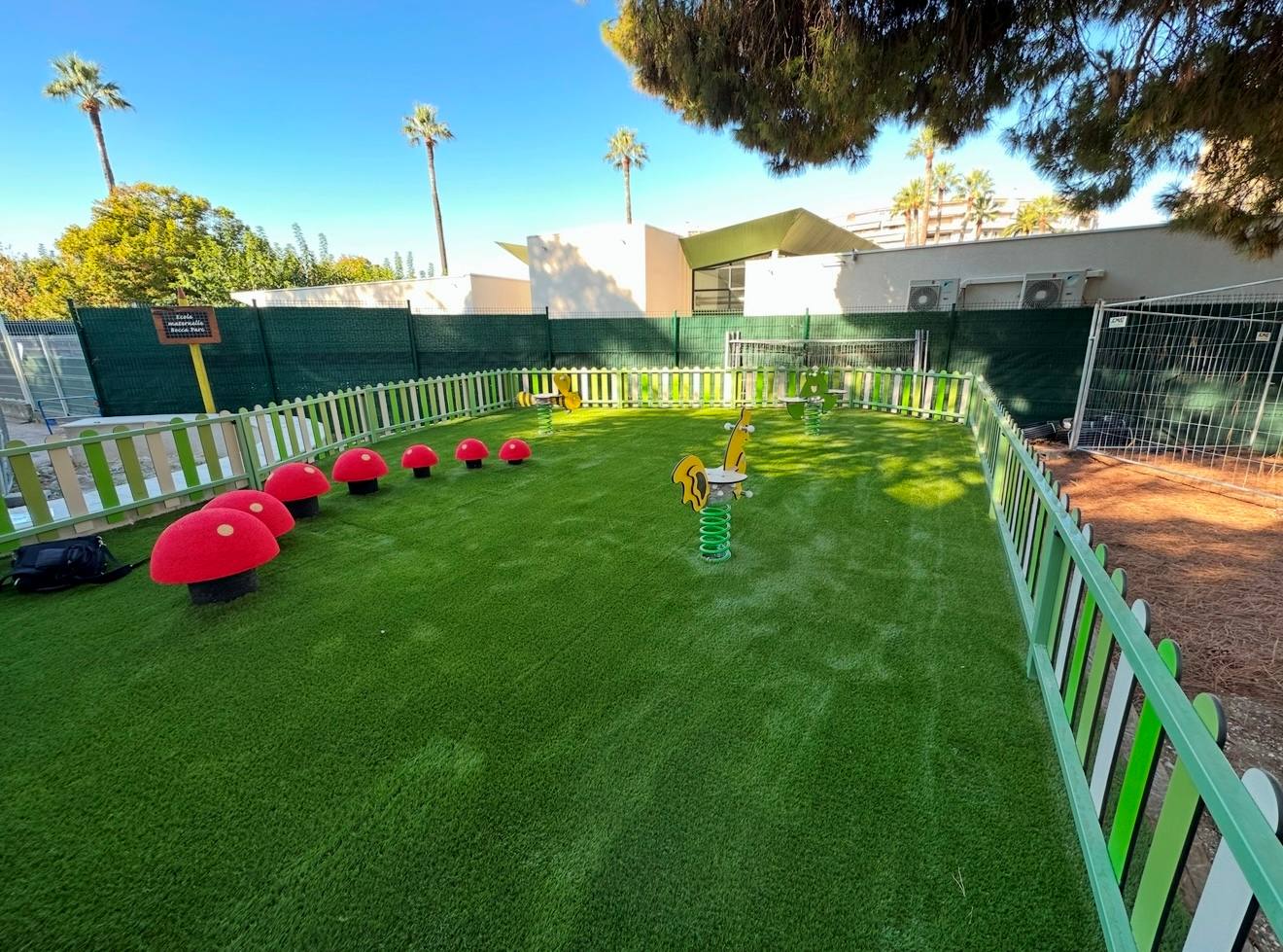 Sols amortissants — chantier RDJ Presta
