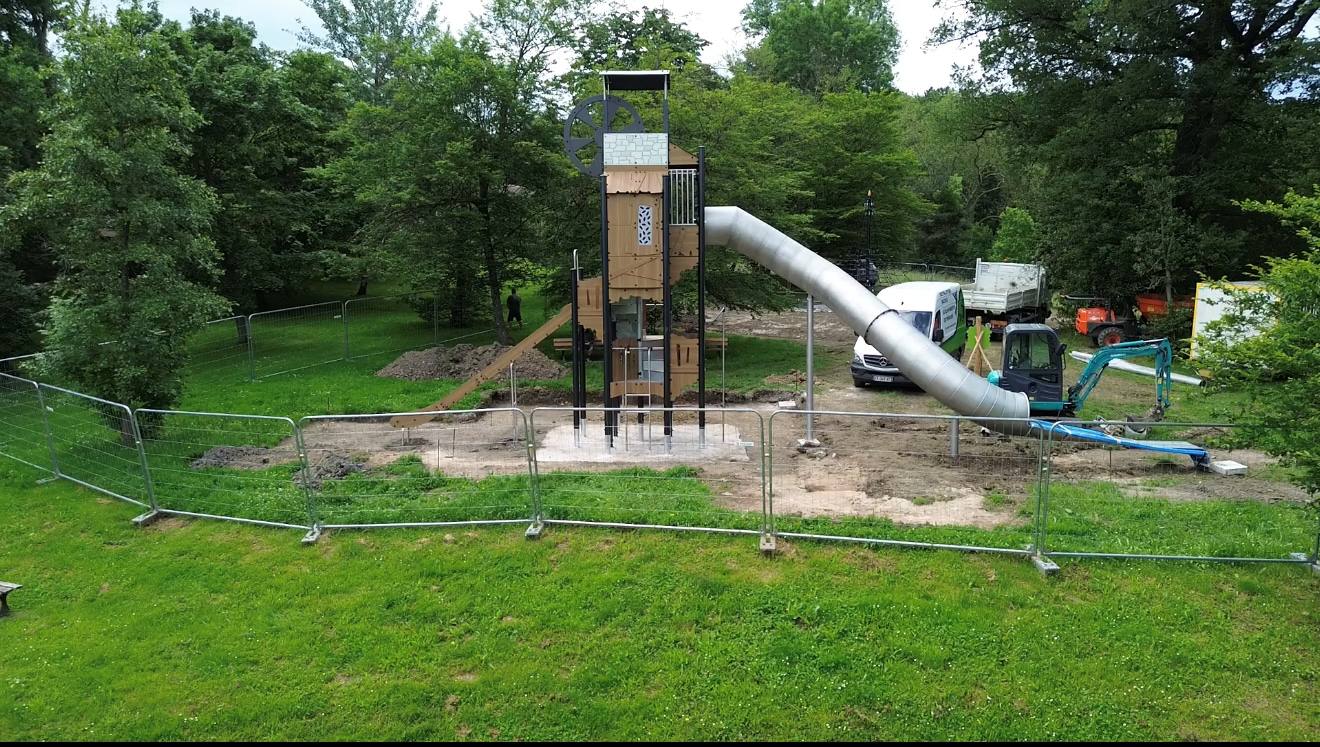 Structures & jeux — chantier RDJ Presta