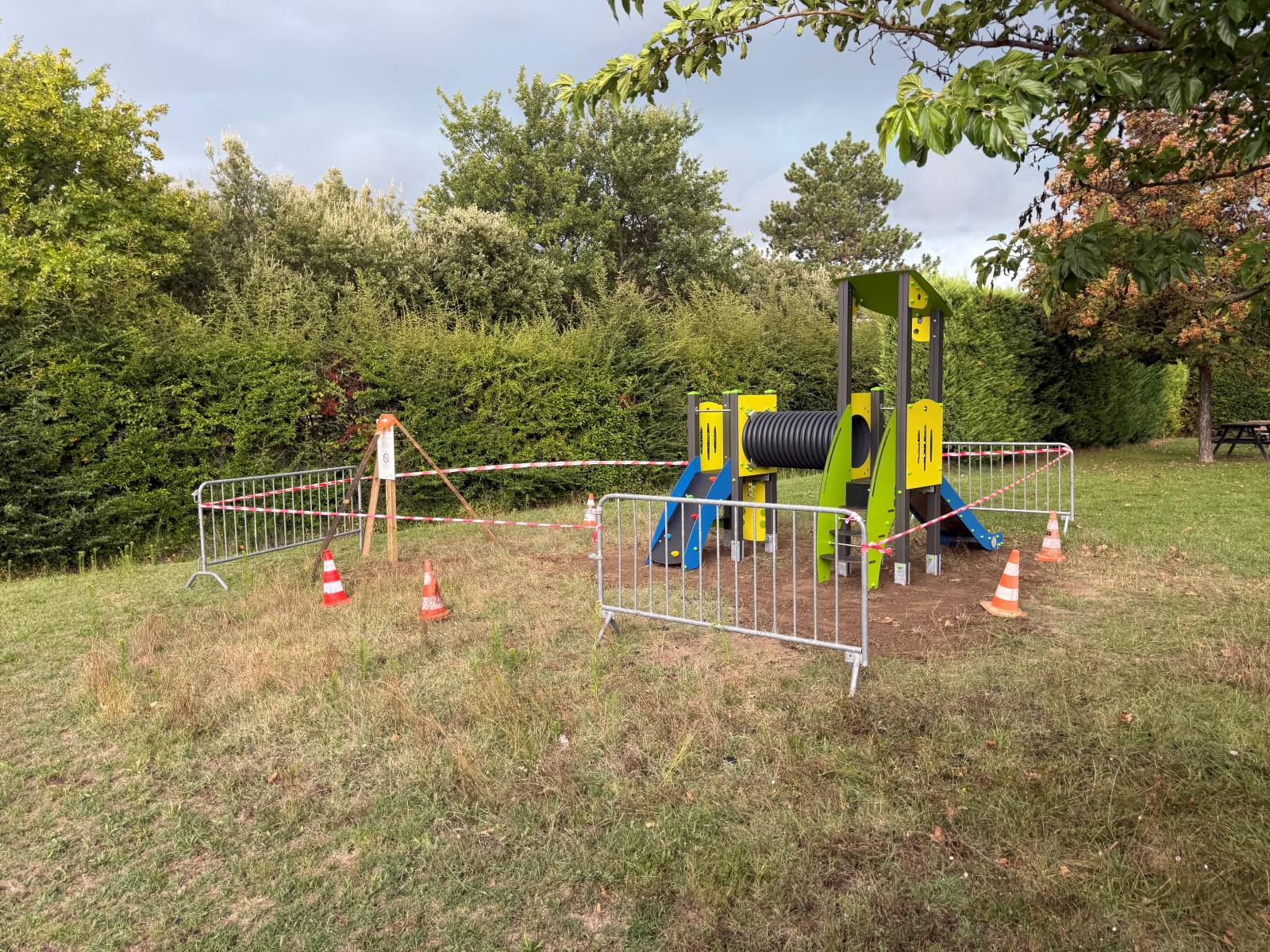 Structures & jeux — chantier RDJ Presta